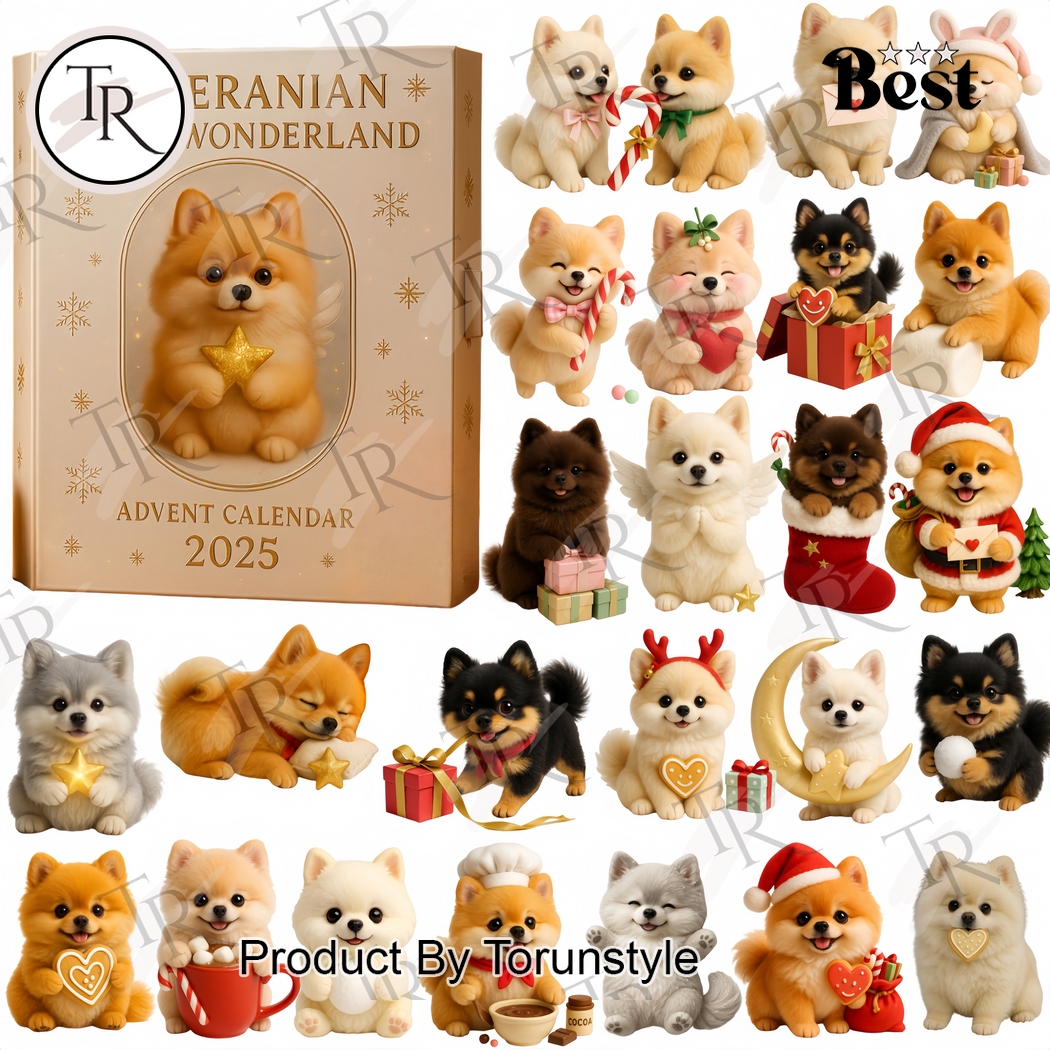 Pomeranian Sweet Wonderland Merry Christmas 2025 Advent Calendar Pomeranian Sweet Wonderland Merry Christmas 2025 Advent Calendar