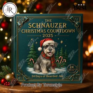 The Schnauzer Merry Christmas 2025 Advenrt Calendar