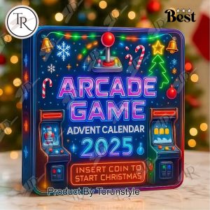 Arcade Game Merry Christmas 2025 Advent Calendar