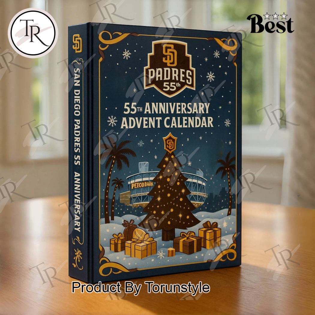 San Diego Padres 55th Anniversary 2025 Advent Calendar