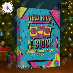 New Kids On The Block Merry Christmas 2025 Advent Calendar New Kids On The Block Merry Christmas 2025 Advent Calendar