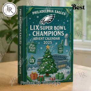 Philadelphia Eagles LIX Super Bowl Champions 2025 Advent Calendar