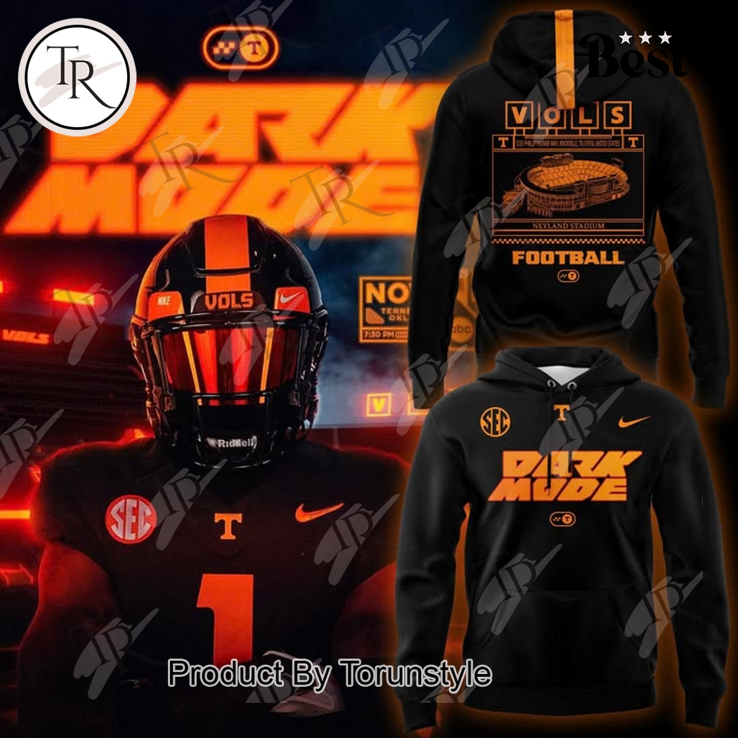 Tennessee Volunteers 2025 Dark Mode Hoodie Tennessee Volunteers 2025 Dark Mode Hoodie