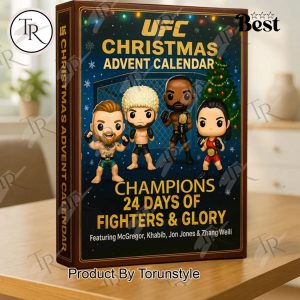 UFC CHAMPIONS 24 DAYS OF FIGHTERS & GLORY 2025 Advent Calendar