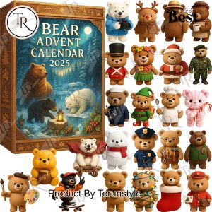 Bear Merry Christmas 2025 Advent Calendar