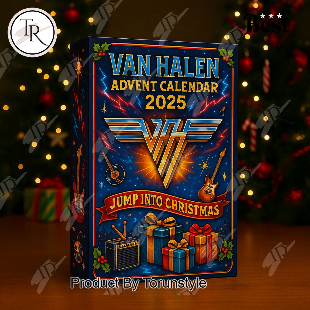 Van Halen Christmas 65th Anniversary 2025 Advent Calendar Van Halen Christmas 65th Anniversary 2025 Advent Calendar