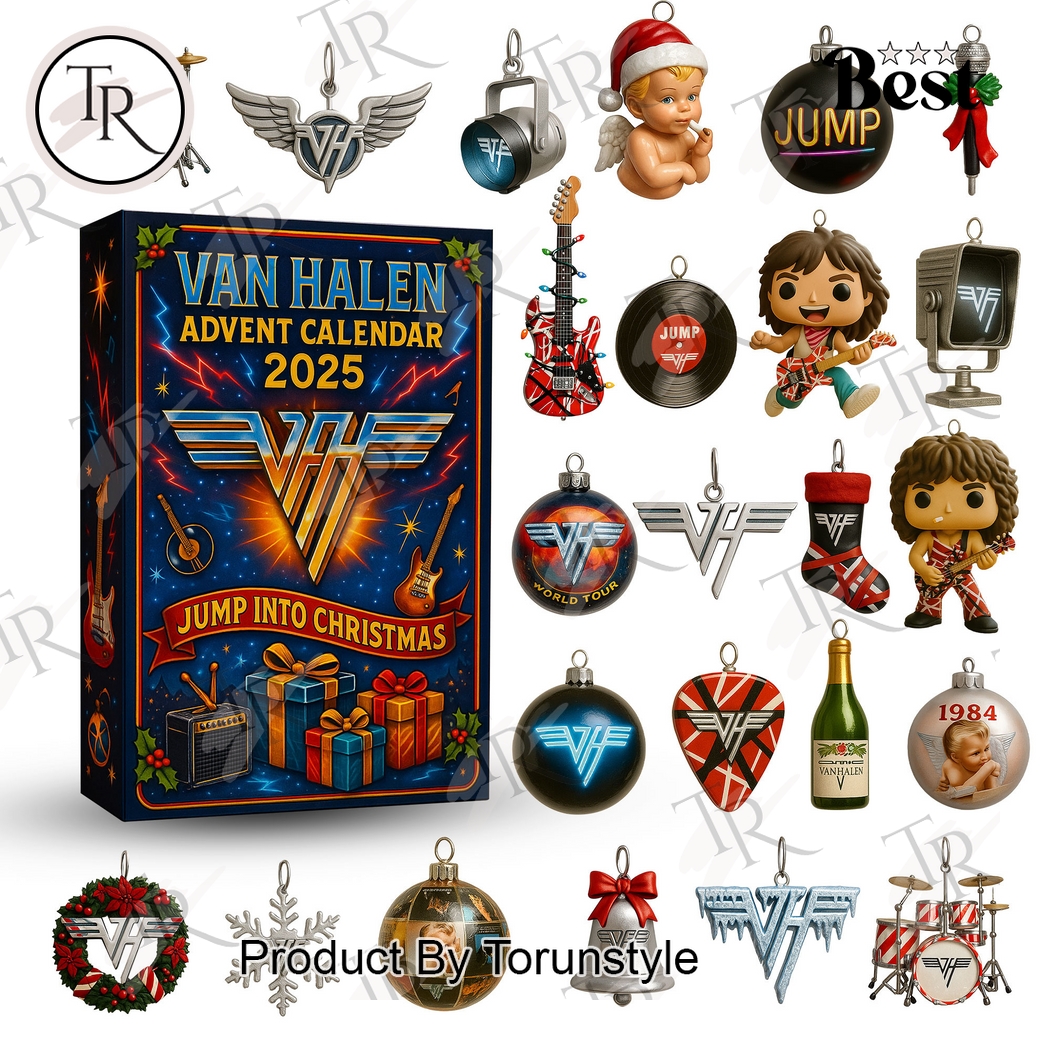 Van Halen Christmas 65th Anniversary 2025 Advent Calendar Van Halen Christmas 65th Anniversary 2025 Advent Calendar