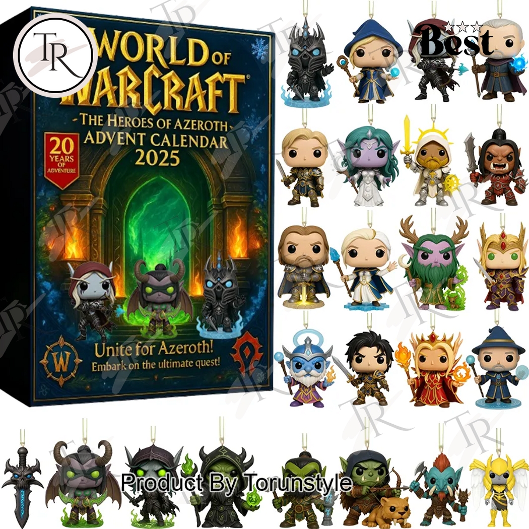 World of Warcraft: The Heroes Of Azeroth 2025 Advent Calendar World of Warcraft: The Heroes Of Azeroth 2025 Advent Calendar