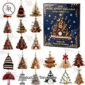 Musical Christmas Tree Merry Christmas 2025 Advent Calendar