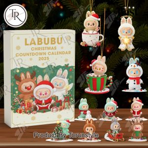 LABUBU Merry Christmas 2025 Advent Calendar