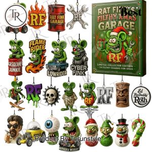 Rat Fink’s Filthy Xmas Garage Merry Christmas 2025 Advent Calendar