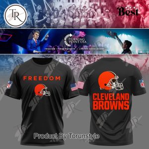 Cleveland Browns X Freedom Turning Point USA 2025 Hoodie