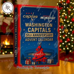 Washington Capitals 51th Anniversary 2025 Advent Calendar
