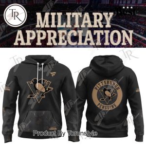 Pittsburgh Penguins X Military Appreciation 2025 Hoodie