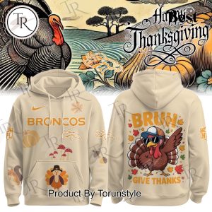 Denver Broncos X Happy Thanksgiving 2025 Hoodie