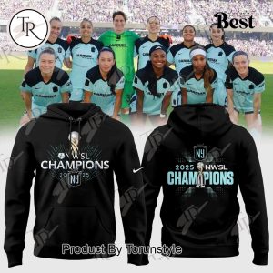 Gotham 2025 NWSL Champions Black Hoodie