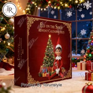 Elf On The Shelf Merry Christmas 2025 Advent Calendar