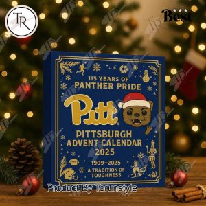 Pittsburgh Panthers 115th Anniversary 2025 Advent Calendar