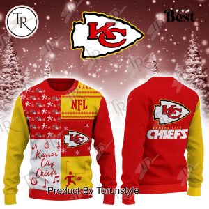 Kansas City Chiefs X NFL Merry Christmas 2025 Ugly Sweater