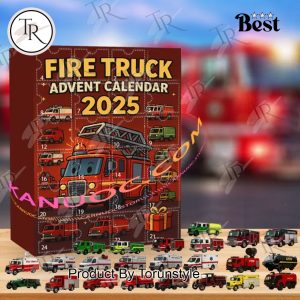Fire Truck 2025 Advent Calendar