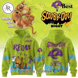 Los Angeles Rams X Scooby Doo Night 2025 Hoodie