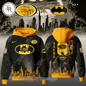 San Francisco 49ers X Batman 2025 Hoodie