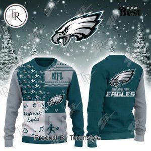 Philadelphia Eagles X NFL Merry Christmas 2025 Ugly Sweater