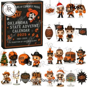Oklahoma State Cowboys 124th Anniversary 2025 Advent Calendar