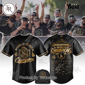 Los Angeles Dodgers X World Series 2025 THE WORLD CHAMPIONS 2025 Baseball Jersey