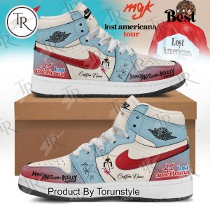 MKG Lost Americana 2025 Tour Custom Name Air Force 1 Sneakers