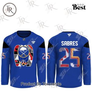 Buffalo Sabres Hockey City Edition Custom Name and Number 2025 Hockey Jersey