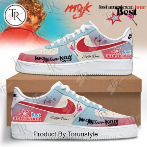 MKG Lost Americana 2025 Tour Custom Name Air Force 1 Sneakers