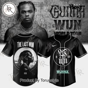 Gunna X Wun World Tour 2025 Baseball Jersey