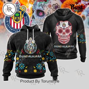 Club Deportivo Guadalajara Dia De Muertos 2025 Hoodie