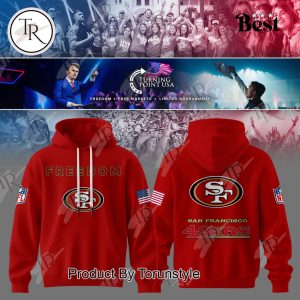 San Francisco 49ers X Freedom Turning Point USA 2025 Hoodie