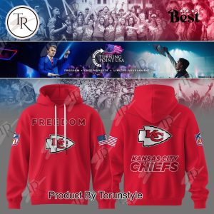 Kansas City Chiefs X Freedom Turning Point USA 2025 Hoodie