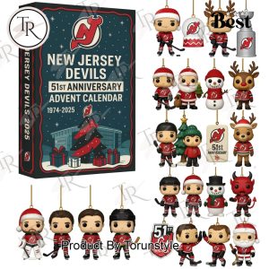 New Jersey Devils 51th Anniversary 2025 Advent Calendar