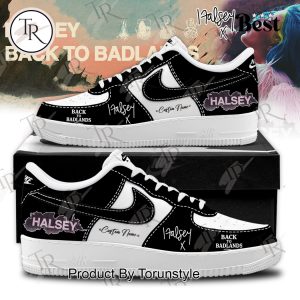 Halsey X Tour Back to Badlands 2025 Custom Name Air Force 1 Sneakers