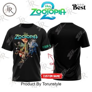 Zootopia 2 Custom Name 2025 Hoodie