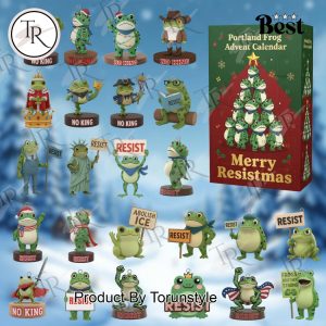Portland Frog Merry Resistmas 2025 Advent Calendar