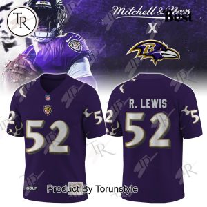 Baltimore Ravens x Mitchell & Ness “R. Lewis” 2025 Football Jersey