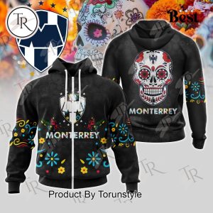 Rayados De Monterrey Dia De Muertos 2025 Hoodie