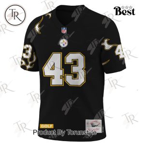 Pittsburgh Steelers x Mitchell & Ness “Polamalu” 2025 Football Jersey