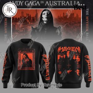 Lady Gaga X The MAYHEM Ball Australia Tour 2025 Hoodie