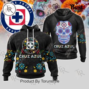 Cruz Azul Dia De Muertos 2025 Hoodie