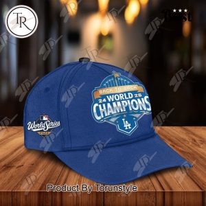 Los Angeles Dodgers X Back To Back 24 World 25 Champions Cap