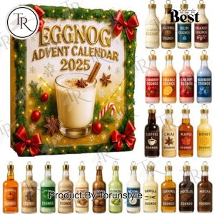 Eggnog Merry Christmas 2025 Advent Calendar