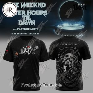 The Weeknd X Tour After Hours Til Dawn 2026 EUROPE Hoodie
