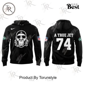 New York Jets X Nick Mangold A True Jet 2025 Number 74 Hoodie