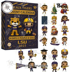 LSU Tigers Merry Christmas 2025 Advent Calendar